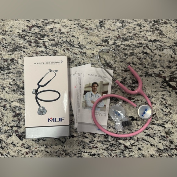 Pink Lightweight Stethoscope - Picture 1 of 4